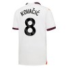 Camisola + Calções Manchester City Kovacic 8 Criança Equipamento 2ª 23/24